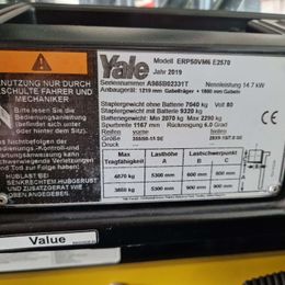 Yale ERP50VM6 4-Rad Elektrostapler