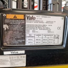 Yale ERP50VM 4-Rad Elektrostapler