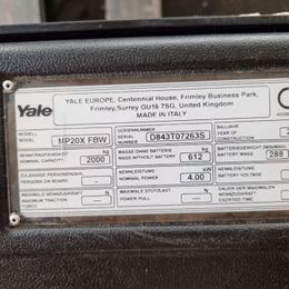Yale MP20X Niederhubwagen