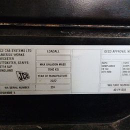 JCB 525-60 Teleskopstapler starr