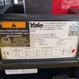 Yale ERP20VT (MWB) 3-Rad Elektrostapler