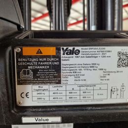 Yale ERP35VL 4-Rad Elektrostapler