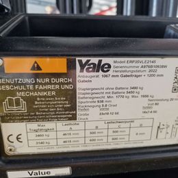 Yale ERP35VL 4-Rad Elektrostapler