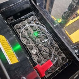 Gabelhochhubwagen gebraucht: Yale Hochhubwagen MS16AC. Yale MS16AC. Hochhubwagen