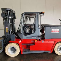 Kalmar ECG90-6L. 4-Rad Elektrostapler