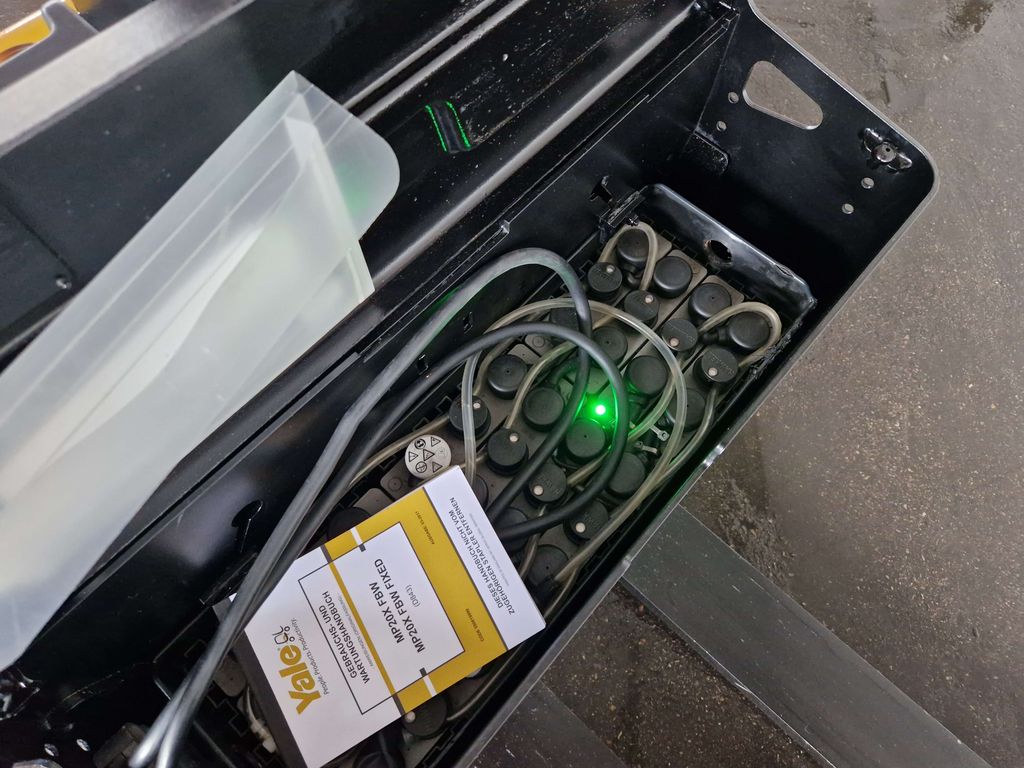 Gabelhubwagen gebraucht: Yale Niederhubwagen MP20X. Yale MP20X. Niederhubwagen