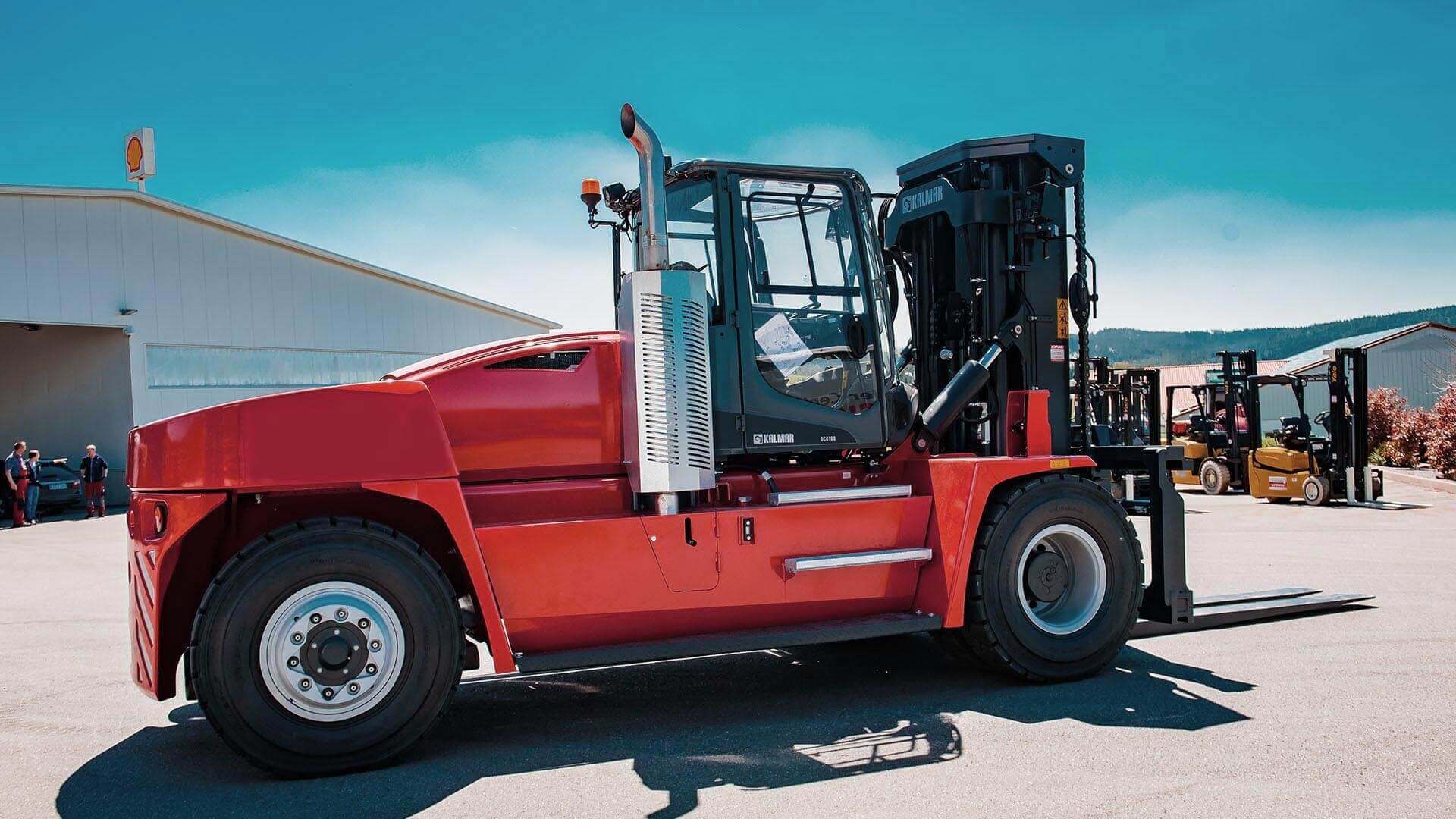 Panorama Spiegel d- 180 mm Traktor LkW Bus Baumaschine Radlader Stapler - 2  Stück